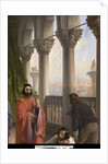 The last meeting between Jacopo Foscari and his family before being exiled, 1838-40 by Francesco Hayez
