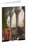 The last meeting between Jacopo Foscari and his family before being exiled, 1838-40 by Francesco Hayez