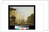 View of Piazza Duomo in Milan, 1819-28 by Giovanni Migliara