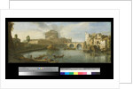 View of Castel Sant'Angelo, 1700-15 by Netherlandish School