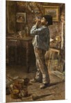 I am a painter too or Dilettante or The painter's studio, 1885 by Giovanni Sottocornola