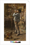 I am a painter too or Dilettante or The painter's studio, 1885 by Giovanni Sottocornola