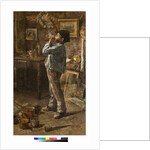 I am a painter too or Dilettante or The painter's studio, 1885 by Giovanni Sottocornola