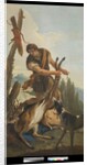 Hunter with Deer, 1718 by Giovanni Battista (1696-1770) Tiepolo