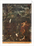 Animals, Myth of Orpheus, detail by Italian School