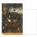 Animals, Myth of Orpheus, detail by Italian School