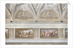 Crucifixion of Saint Philip and the Martyrdom of Saint John the Evangelist From Stories of Christ, 1841 by Giovanni Chiarini
