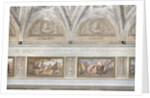 Crucifixion of Saint Philip and the Martyrdom of Saint John the Evangelist From Stories of Christ, 1841 by Giovanni Chiarini
