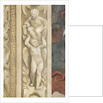 Putti, decorations around the windows by Lattanzio Gambara