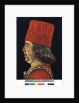 Portrait of Borso d'Este by Baldassare d' Este