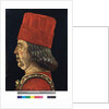 Portrait of Borso d'Este by Baldassare d' Este