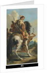 Hunter on Horseback, 1718-30 by Giovanni Battista (1696-1770) Tiepolo