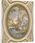 La Sapienza, ceiling of the Salone d Onore or Sala Napoleonica, 1777 by Martin Knoller