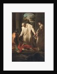 The Blessed Bernardo Tolomei Helping Plague Victims, 1745 by Pompeo Girolamo Batoni