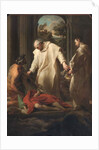 The Blessed Bernardo Tolomei Helping Plague Victims, 1745 by Pompeo Girolamo Batoni