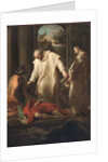 The Blessed Bernardo Tolomei Helping Plague Victims, 1745 by Pompeo Girolamo Batoni