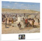 Well in the indigenous village of Amornin, Mogadishu, 1926 by Lidio Ajmone