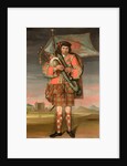 Portrait of William Cumming, Piper to the Laird of Grant, 1714 by Richard Waitt