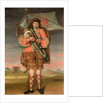 Portrait of William Cumming, Piper to the Laird of Grant, 1714 by Richard Waitt