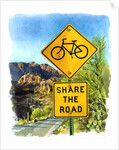 Share the Road, Gates Pass, 2004 by Lucy Masterman