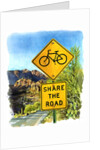 Share the Road, Gates Pass, 2004 by Lucy Masterman