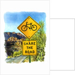 Share the Road, Gates Pass, 2004 by Lucy Masterman