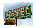 Arizona Motel on 6th Avenue, 2004 by Lucy Masterman