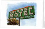 Arizona Motel on 6th Avenue, 2004 by Lucy Masterman