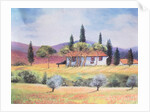 Road to Siena, 1999 by Margo Starkey