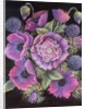 Anemones and thistles, 1998 by Margo Starkey