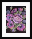 Anemones and thistles, 1998 by Margo Starkey