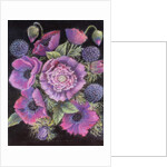 Anemones and thistles, 1998 by Margo Starkey