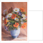 Anemonies and thistles by Margo Starkey