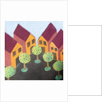 Four wooden houses by Margo Starkey