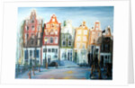 Houses of Amsterdam, 1999 by Antonia Myatt