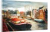 Red House Boat, Amsterdam, 1999 by Antonia Myatt