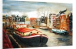 Red House Boat, Amsterdam, 1999 by Antonia Myatt