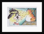Cat, Dog and Mice, 1998 by Maylee Christie