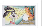 Cat, Dog and Mice, 1998 by Maylee Christie