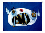 Monster with long teeth by Maylee Christie