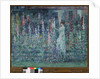 Hollyhocks by Frederick Carl Frieseke