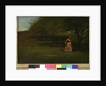 Croquet Player by Winslow Homer