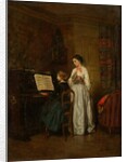 The Music Lesson by Theophile Emmanuel Duverger