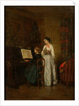 The Music Lesson by Theophile Emmanuel Duverger