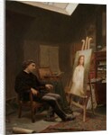 The Artist in His Studio, 1873 by Wyatt Eaton
