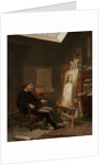 The Artist in His Studio, 1873 by Wyatt Eaton