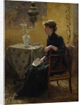Lady in Black, 1889 by Hamilton Hamilton