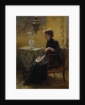 Lady in Black, 1889 by Hamilton Hamilton
