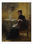 Lady in Black, 1889 by Hamilton Hamilton