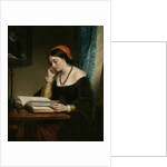 The Fair Student, 1858 by Daniel Huntington